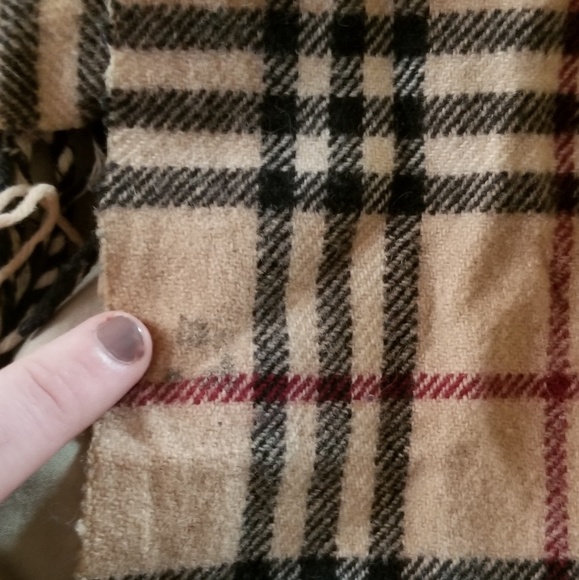 Genuine Burberry Wool Scarf  (Extra Long) - Picture 5 of 6